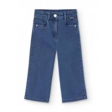 BOBOLI παιδικό παντελόνι κορίτσι τζιν 490542-BLUE μπλε